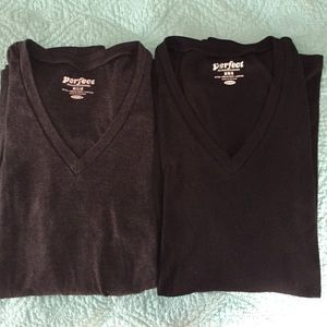 Long Sleeve V-necks
