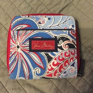 Vera Bradley retired Sea Side wallet