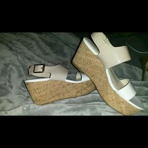 Calvin Klein platform sandals