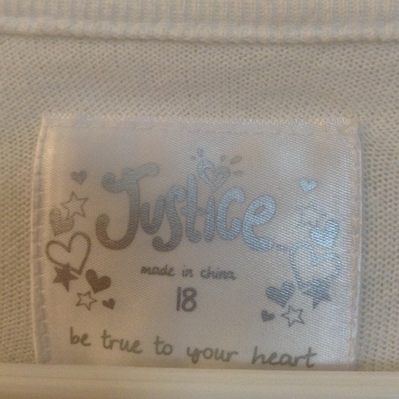 White button up with ruffles - Picture 4 of 4