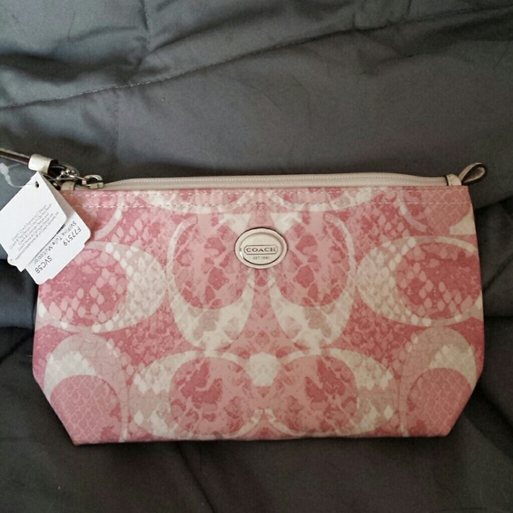 Coach make up bag