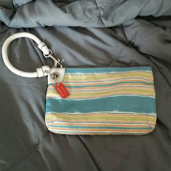 Rare coach wristlet
