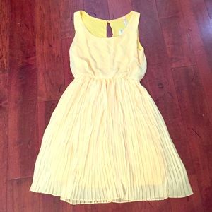 Fun & Flirty Yellow Dress