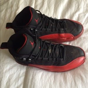 creased jordan 12