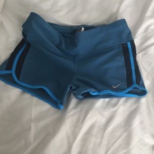 Nike tight dri fit shorts