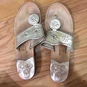 Jack Rogers platinum