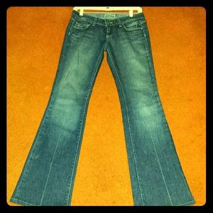 Blue Jeans Bell Bottom Flare