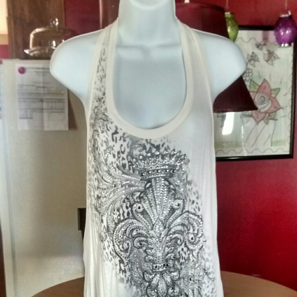 White tank top