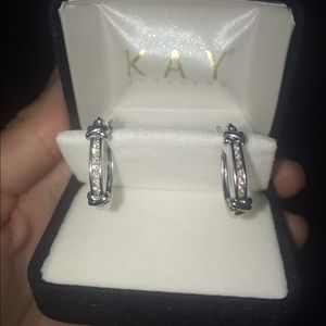 Diamond earrings