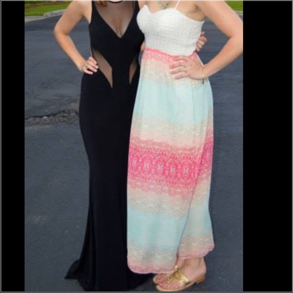 Black prom dress