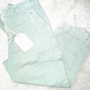 Ralph Lauren army green capri