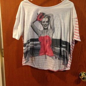 Marilyn Monroe crop top