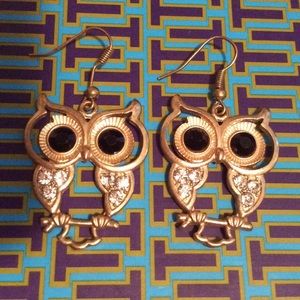 Francesca's Owl Earrings