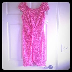 Victoria's Secret pink and white dress