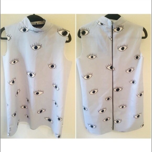 ❌SOLD🌿NWT ZARA LIKE EYE DRESS⭐️ - Picture 2 of 4