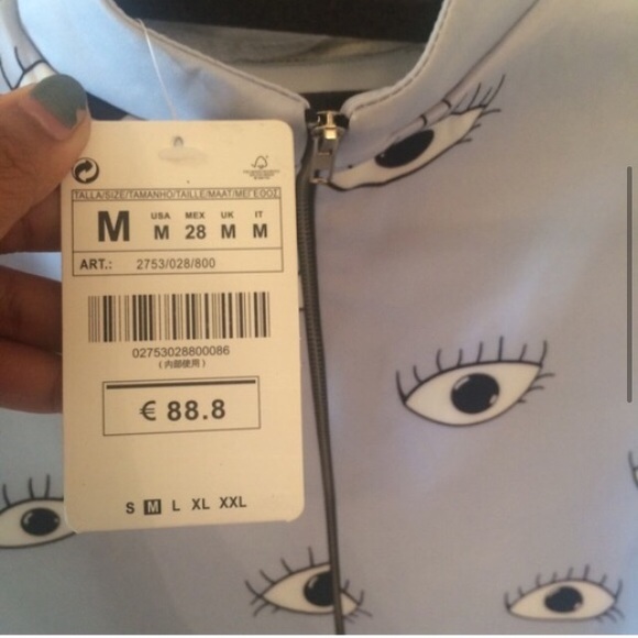 ❌SOLD🌿NWT ZARA LIKE EYE DRESS⭐️ - Picture 3 of 4