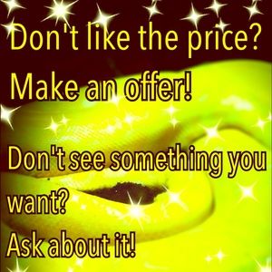 Ask! Make an offer!