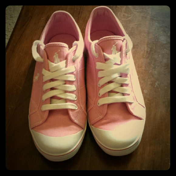 Ralph Lauren Shoes - Pink polo shoes