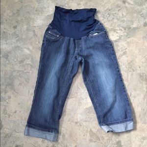 Jean Maternity Capris