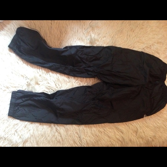 Adidas wide leg windbreaker pants
