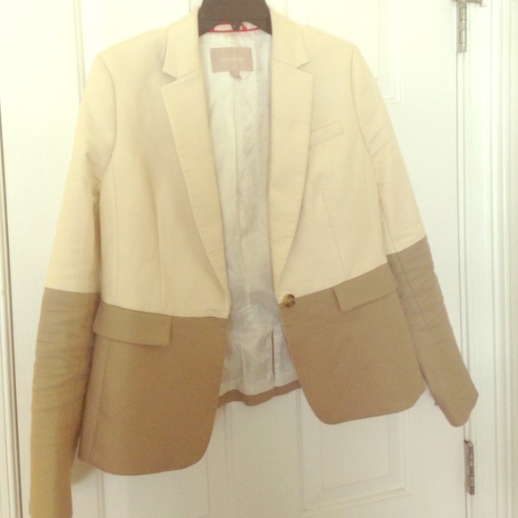 2 tone banana republic blazer