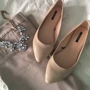 Nude Forever 21 flats size 7.5