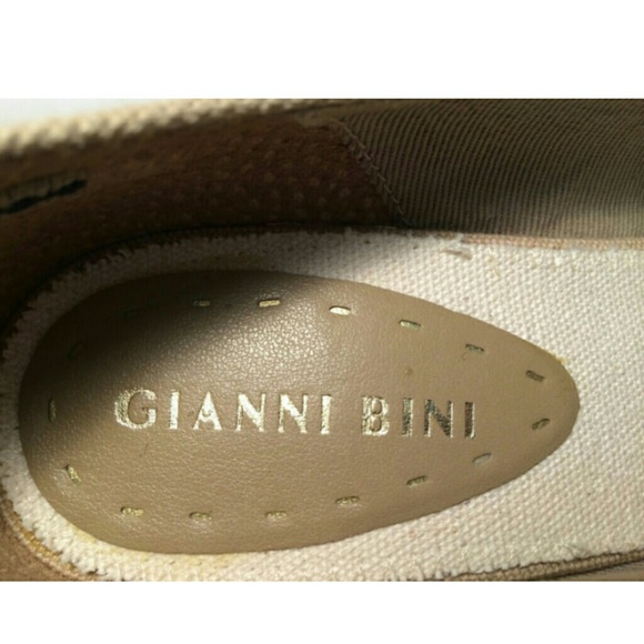 Gianni Bini Sand Canvas and Jute Espadrilles - Picture 4 of 4