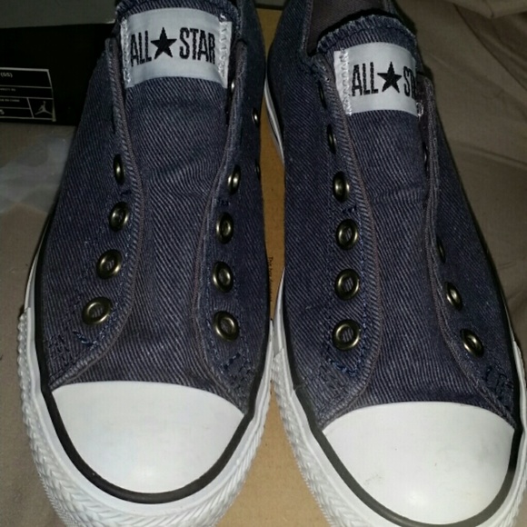Denim style converse