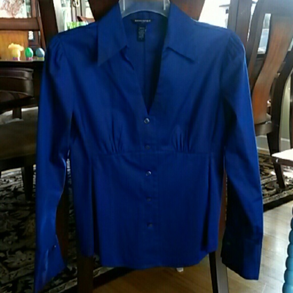 Banana Republic Sateen Stretch Shirt - Picture 1 of 4