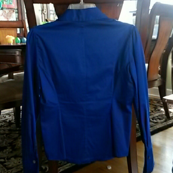 Banana Republic Sateen Stretch Shirt - Picture 2 of 4