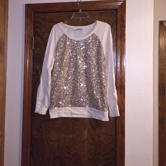 Sequin sweater