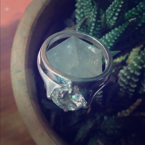 Sterling Silver and Cubic Zirconia ring