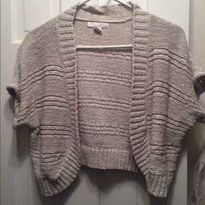 SOLD-----Light Khaki Shrug - XL----SOLD