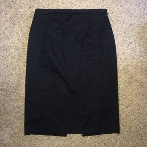 Express black pencil skirt