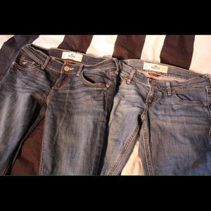 2 Pairs of Hollister Jeans