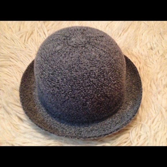 Grey bowler hat from Forever 21.