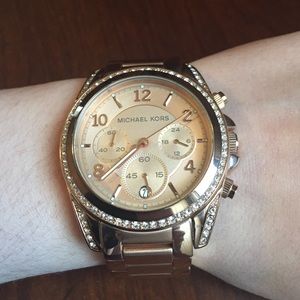 Rose Gold Michael Kors Watch