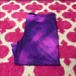 Purple Xersion Women Fitted Capris