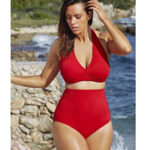 Swim Sexy high waist bikini plus size