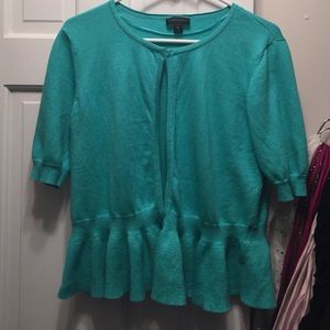 SOLD----Blue Shrug - XL---SOLD
