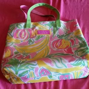 Lilly Pulitzer colorful tote