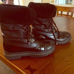 Coach Black Snow/Winter Boots