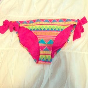 Tribal bathing suit bottoms