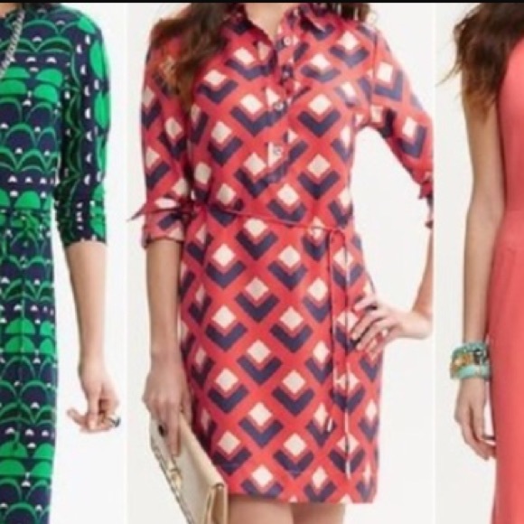 Banana Republic Mad Men Collection Mod Shirtdress