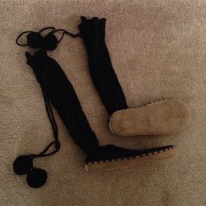 On hold! Knee high Victoria's Secret slippers