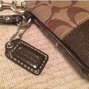 Brown coach wallet