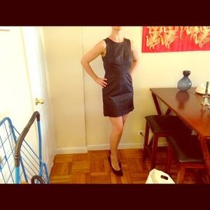 Leather dress by Madewell