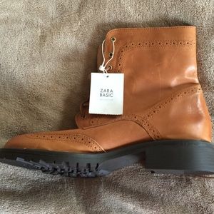 Zara Lace-up Boots