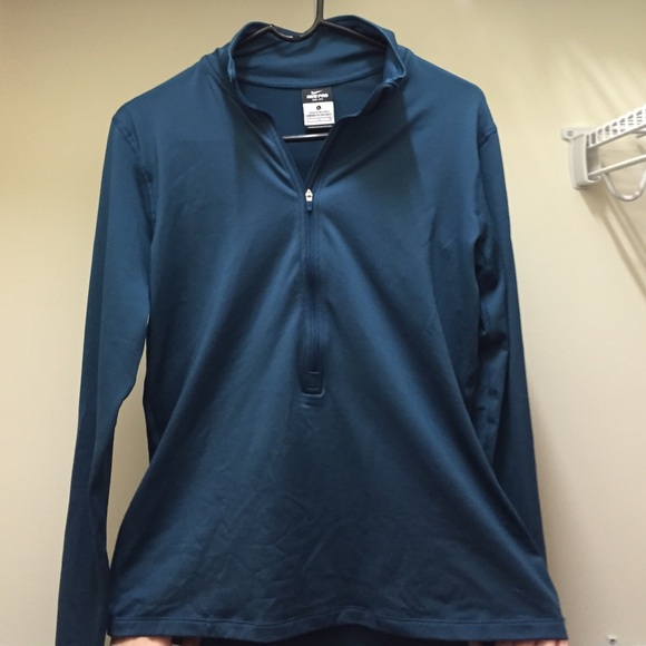 Nike pro blue jacket