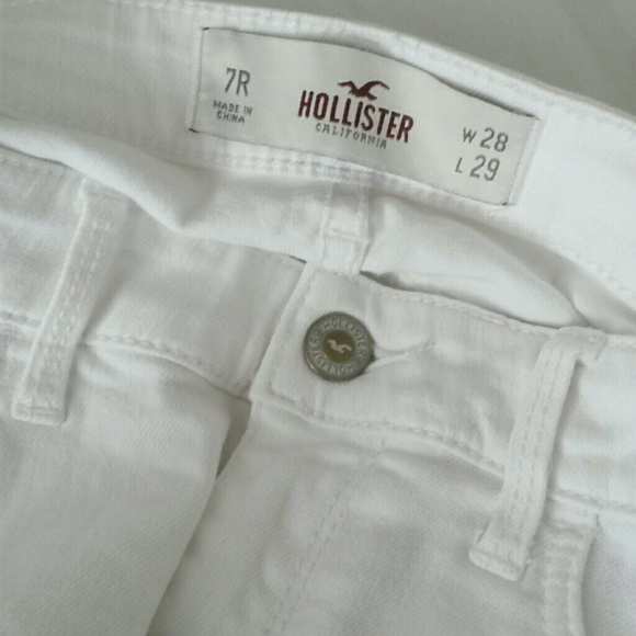 White Hollister Jeans